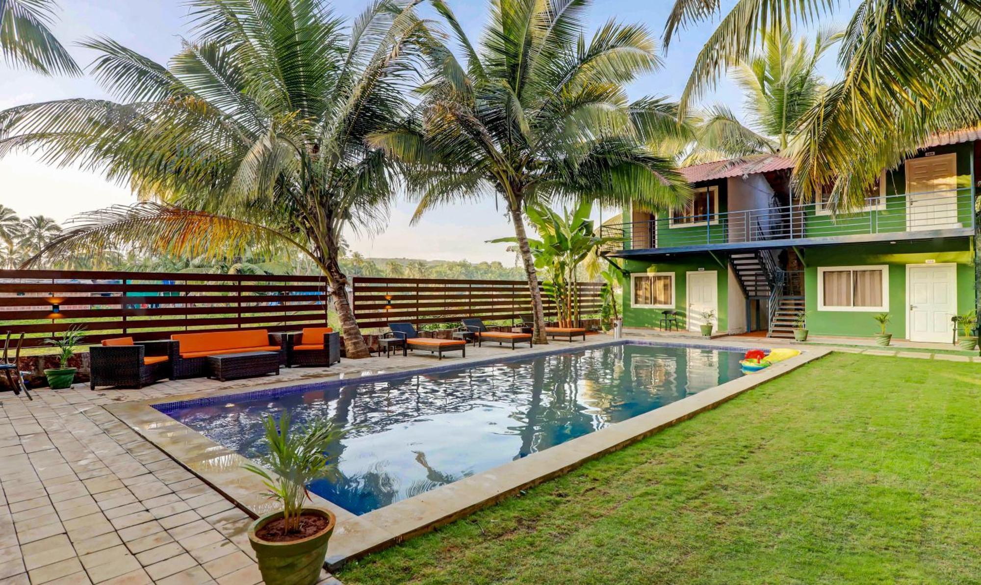 Treebo Morjim Banyan Resort Exteriér fotografie