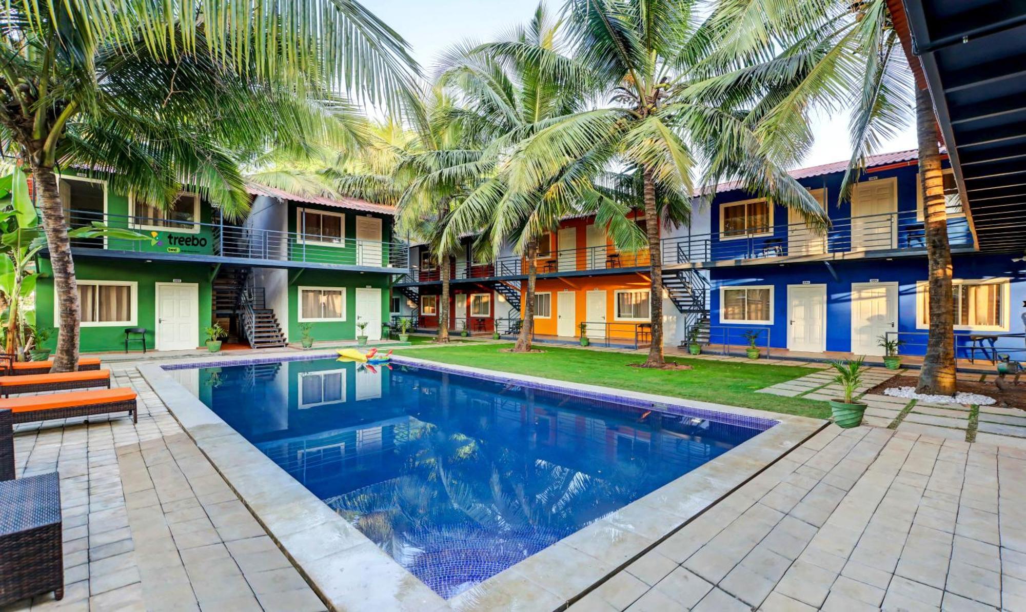 Treebo Morjim Banyan Resort Exteriér fotografie