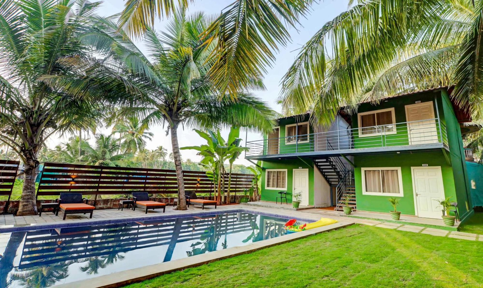 Treebo Morjim Banyan Resort Exteriér fotografie